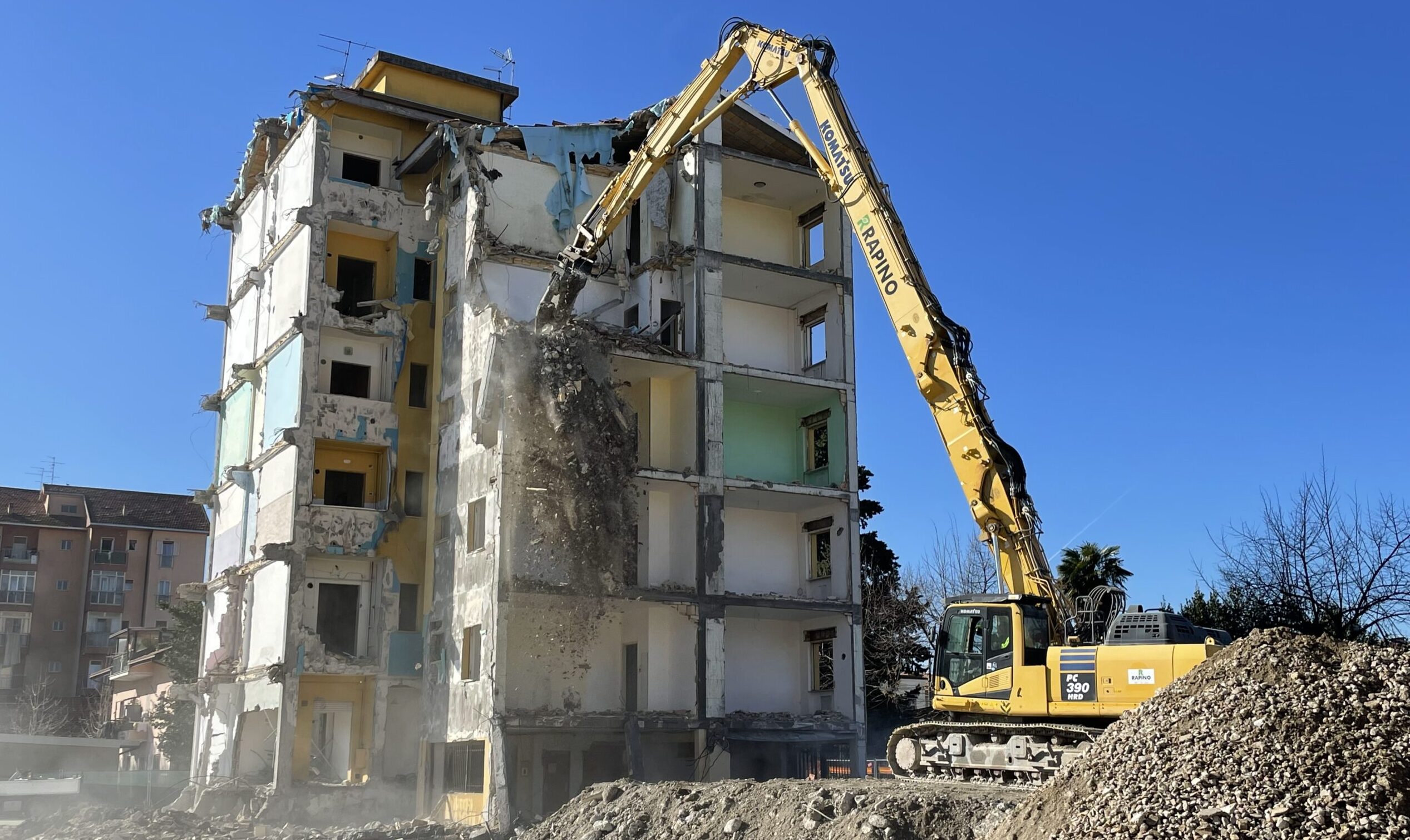 ferro di cavallo demolito