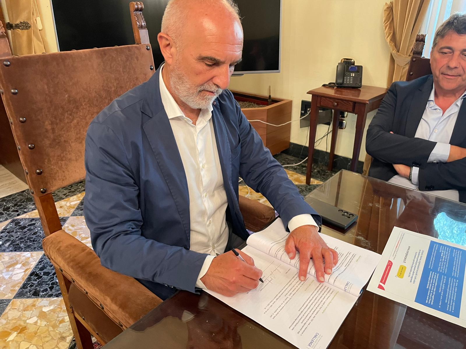 Il Sindaco di Pescara Carlo Masci