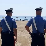 furti in spiaggia, due poliziotti al mare