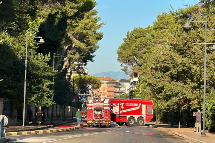 incendio pescara