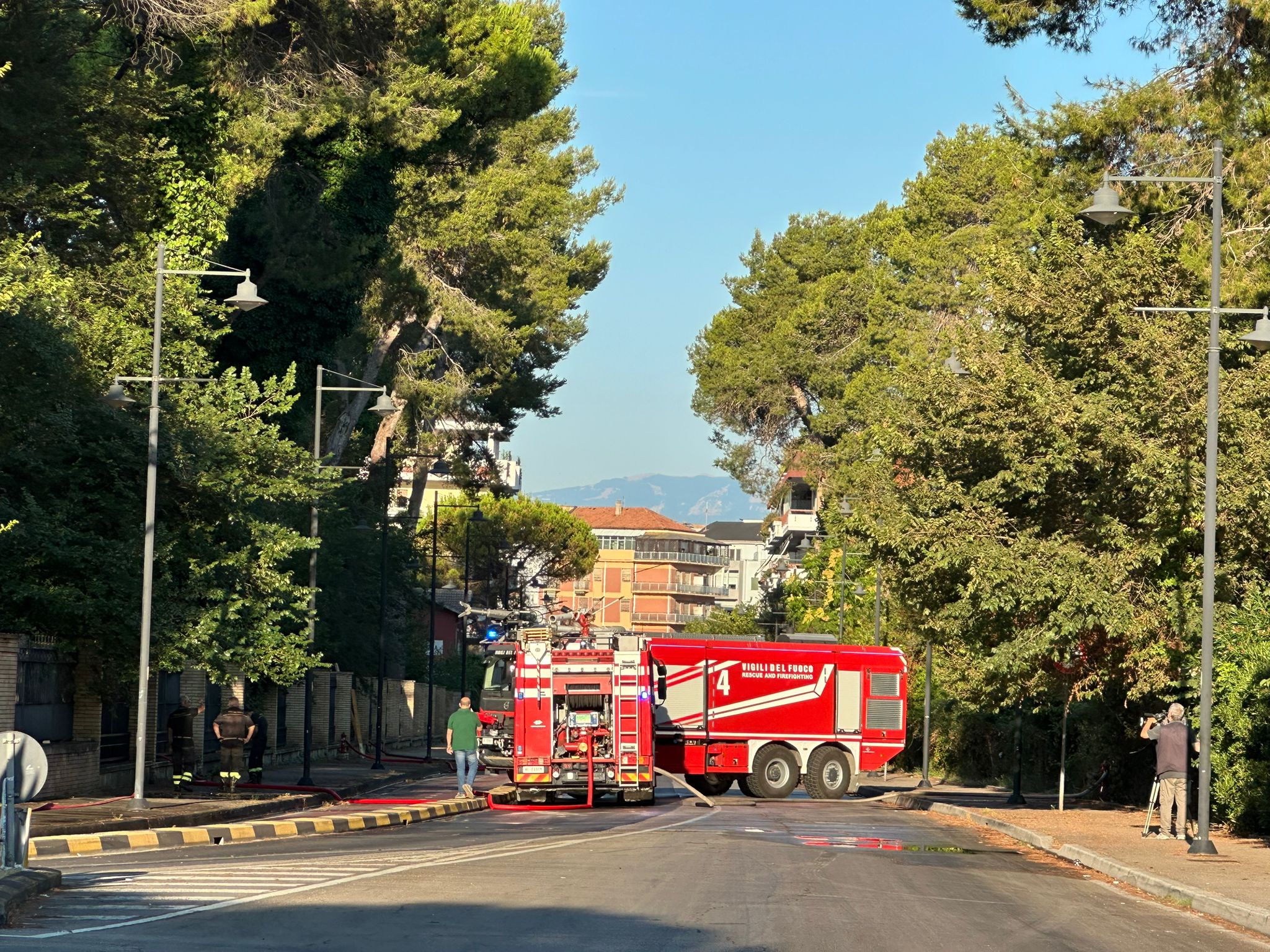 incendio pescara