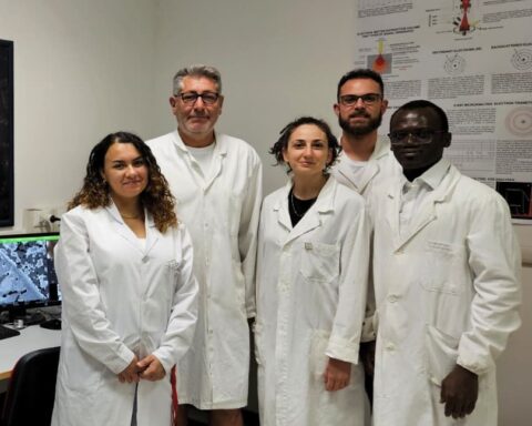 IL GRUPPO DI RICERCA interessato al progetto di pulizia del mare Aqualis