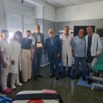 La storica ditta di Martinsicuro ha fatto una donazione all'ospedale di Sant'Omero