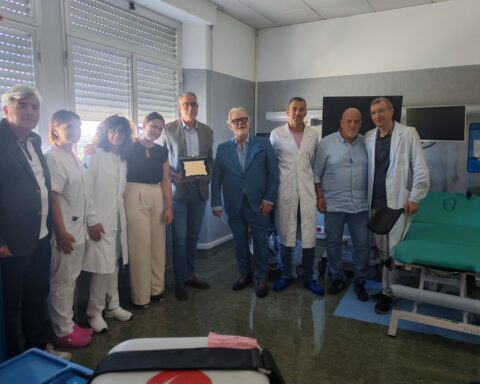 La storica ditta di Martinsicuro ha fatto una donazione all'ospedale di Sant'Omero