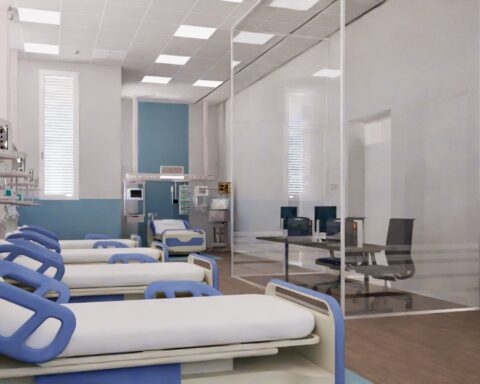 RENDER DELLA NUOVA UTIC ALL'OSPEDALE DI LANCIANO