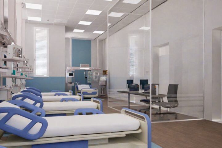 RENDER DELLA NUOVA UTIC ALL'OSPEDALE DI LANCIANO