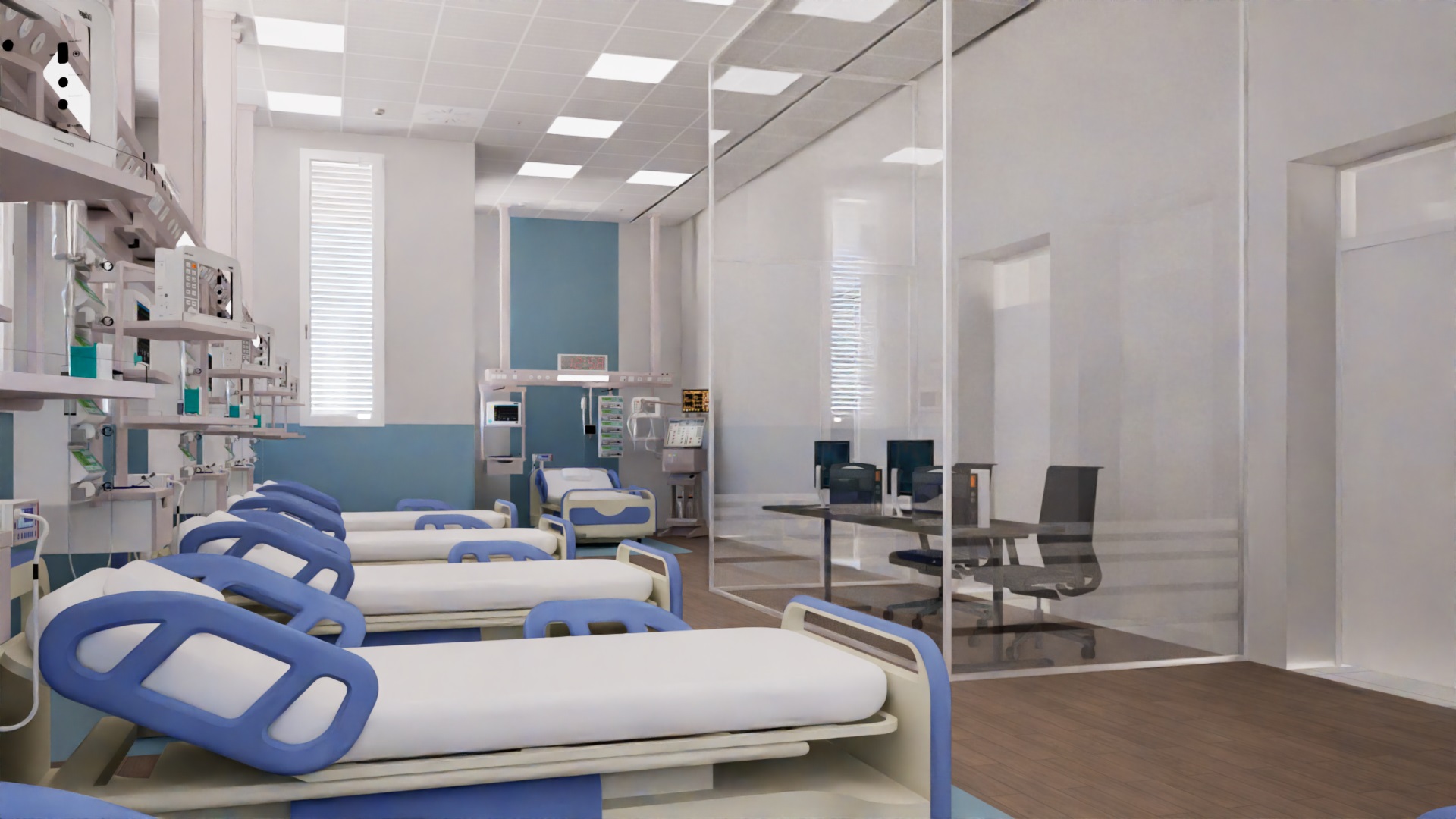 RENDER DELLA NUOVA UTIC ALL'OSPEDALE DI LANCIANO