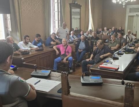Il presidente della Provincia Camillo D’Angelo apre il confronto con i selecontrollori in vista delle decisioni operative