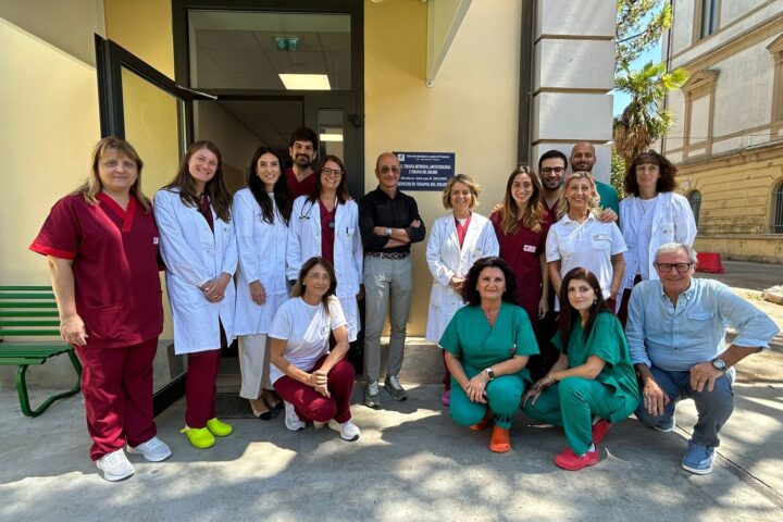 DG Michitelli e DS Di Luzio con Terapia del Dolore
