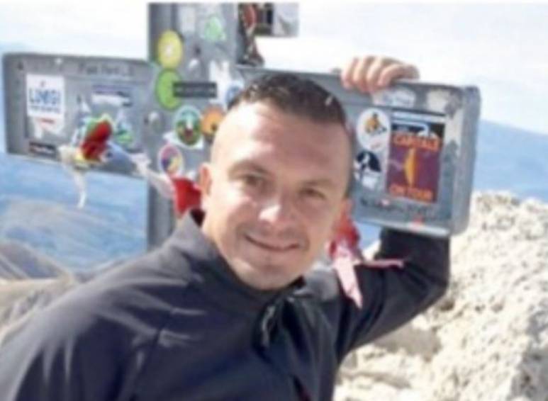 Uno scatto di Doriano Purismi, vigile del fuoco e appassionato ciclista, la cui improvvisa scomparsa ha colpito profondamente la comunità aquilana
