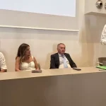 Un momento della presentazione dell’accordo tra Provincia dell’Aquila e Unione dei Comuni Montagna Aquilana per l’avvio del nuovo Piano territoriale di coordinamento provinciale.