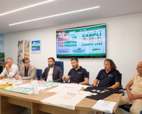 Dal 19 al 24 agosto nove maestri porchettai si sfidano in piazza. Prodotti a km zero, musica, cultura e sport per una settimana di festa