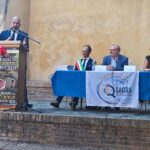 Durante la 56ª Sagra del Prosciutto il taglio del nastro delle rinnovate piazza Vittorio Emanuele e Largo Viola, Castelli: «Opere che uniscono comunità, identità e futuro»