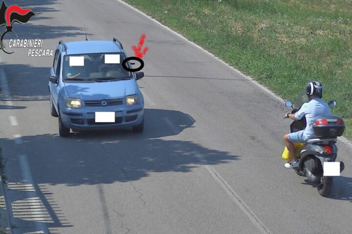 Identificati dalle forse dell’ordine i giovani che facevano tiro al bersaglio con una pistola soft air