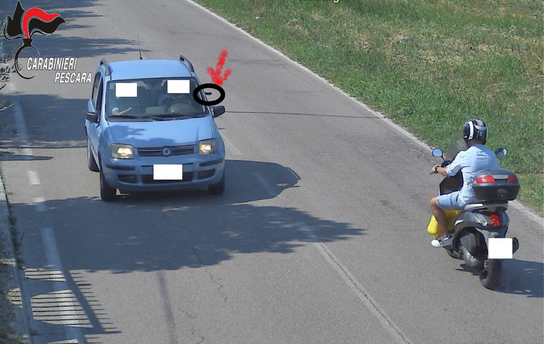 Identificati dalle forse dell’ordine i giovani che facevano tiro al bersaglio con una pistola soft air