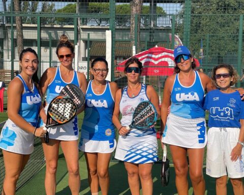 La squadra femminile dell’università d’Annunzio vince i campionati nazionali di padel