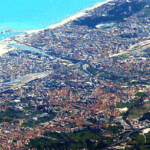 una veduta dall'alto di pescara