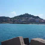 La costa di Ortona, interessata dai recenti campionamenti di Arpa Abruzzo che hanno segnalato la presenza della microalga tossica Ostreopsis ovata