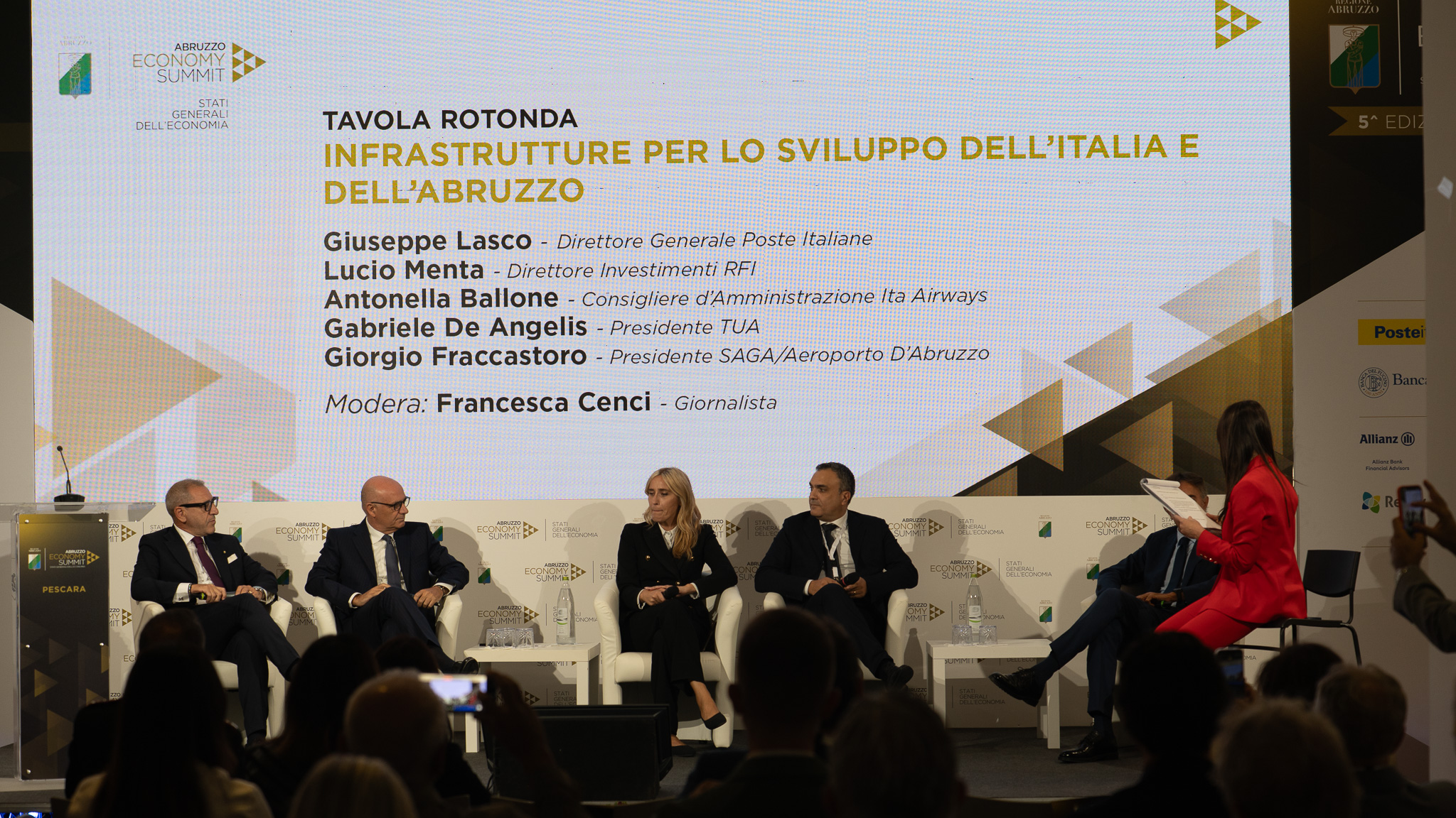 Giorgio Fraccastoro ha delineato le strategie di sviluppo della Saga all’Abruzzo Economy Summit