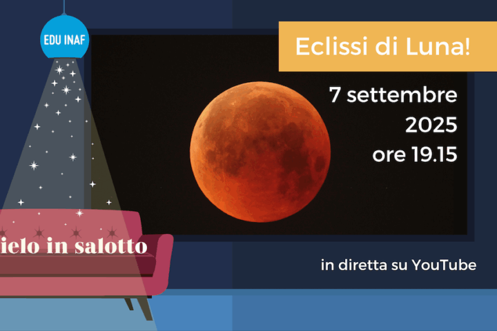 Eclissi totale di luna domenica 7 settembre 2025
