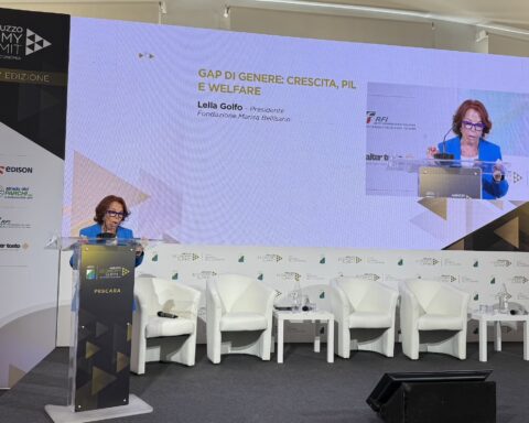 Lella Golfo, Presidente della Fondazione Bellisario, è intervenuta all’Abruzzo Economy Summit per parlare di parità