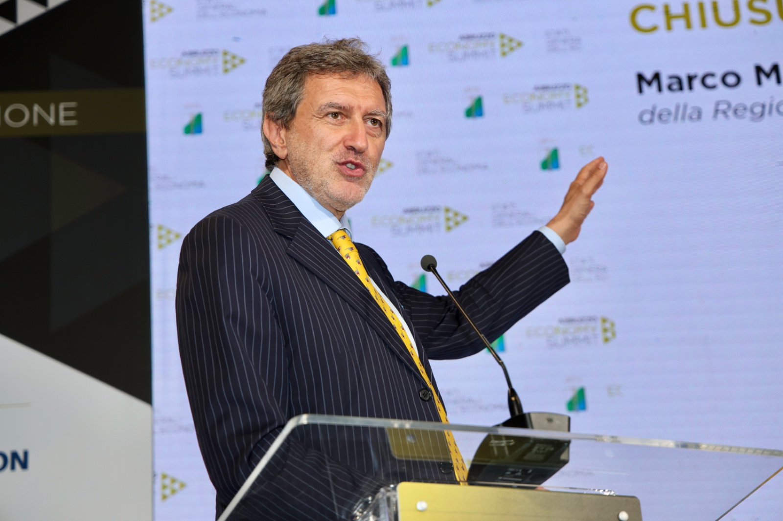 Si è conclusa la quinta edizione dell’Abruzzo Economy Summit di Pescara con l’intervento del Presidente della regione, Marco Marsilio