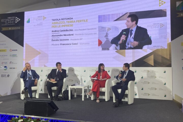 cardellicchio telespazio abruzzo economy summit pescara