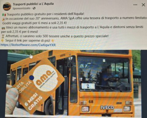 La società di trasporto pubblico AMA mette in guardia gli utenti dal tentativo di truffa sui social