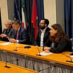 conferenza stampa su acque reflue nel pescarese