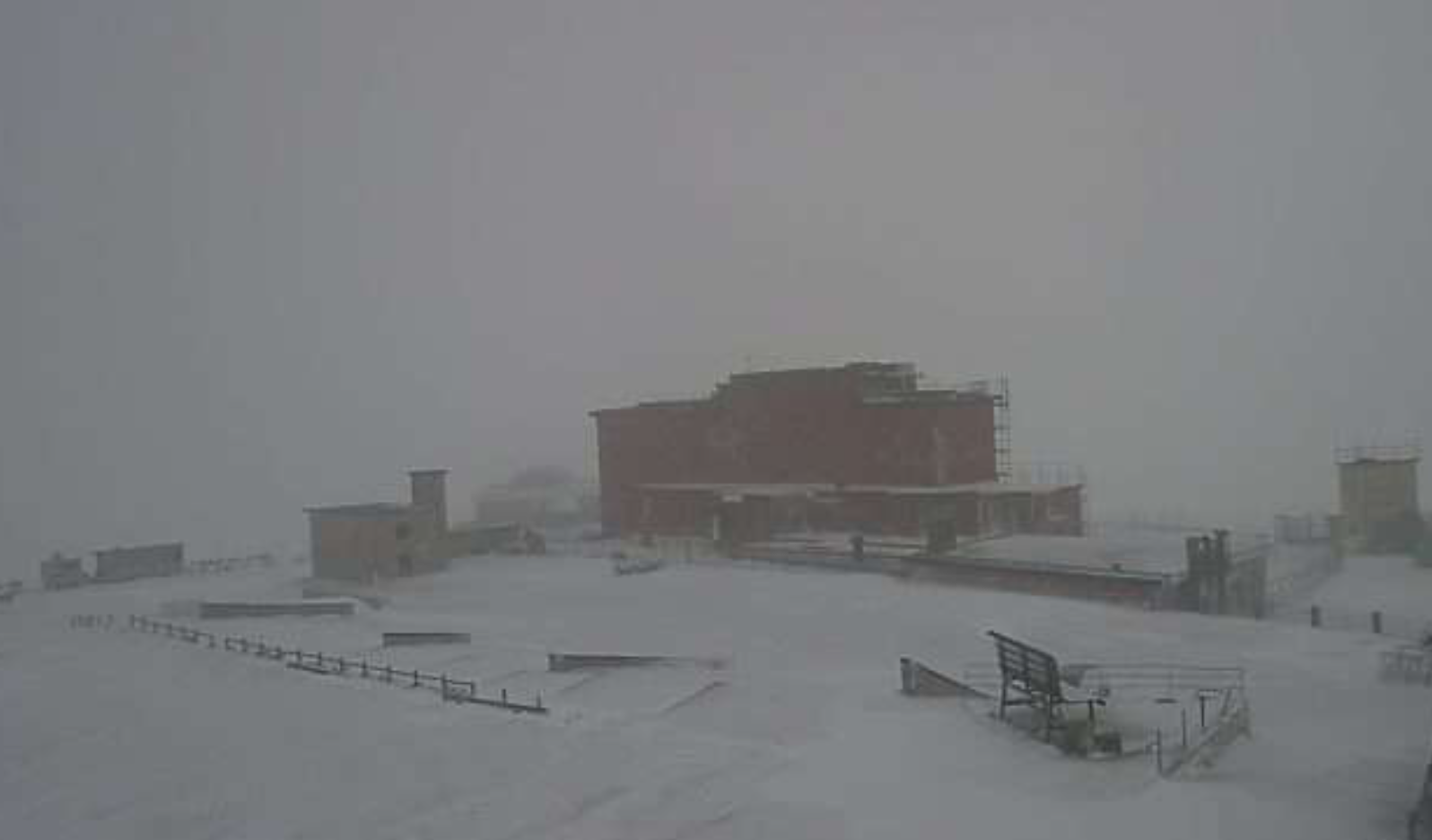 Nevicata diffusa, la notte tra il 1 e il 2 ottobre, a Campo Imperatore