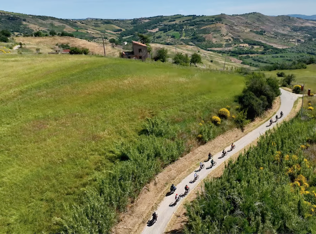 I percorsi delle ciclovie della transumanza in Abruzzo