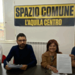 Esponenti del Partito democratico durante una conferenza stampa