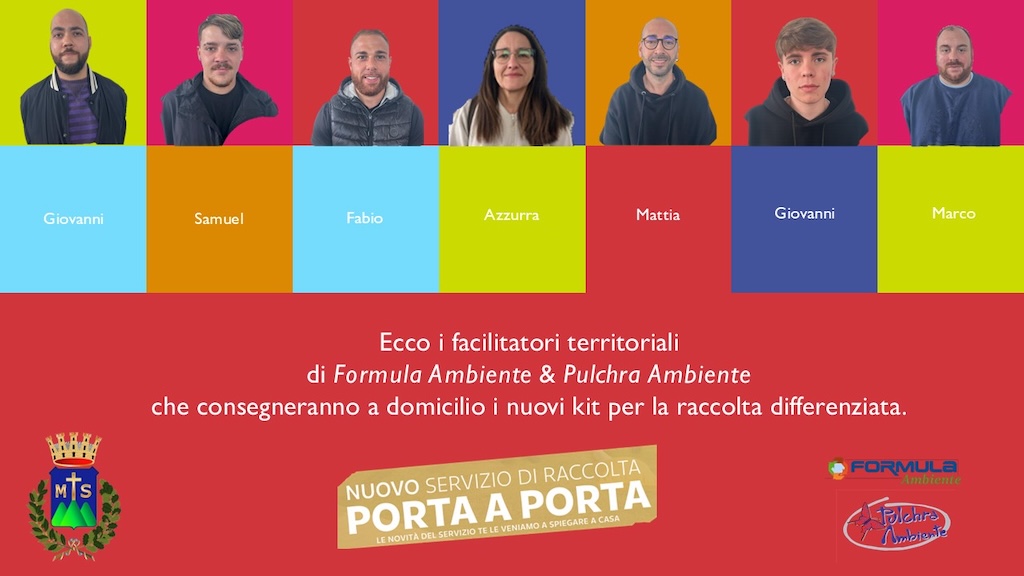 Raccolta porta a porta a Montesilvano, al via dal 20 ottobre la distribuzione dei kit