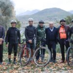 Press tour di quattro giorni per testare il percorso delle ciclovie della transumanza