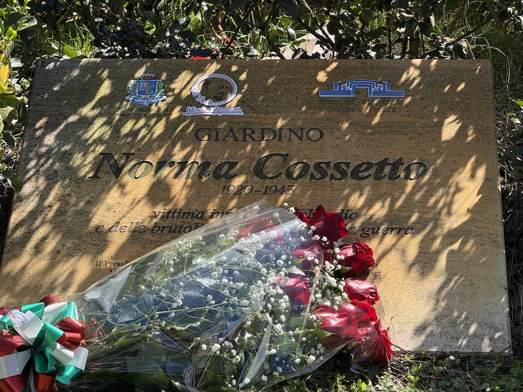 targa a norma cossetto pescara