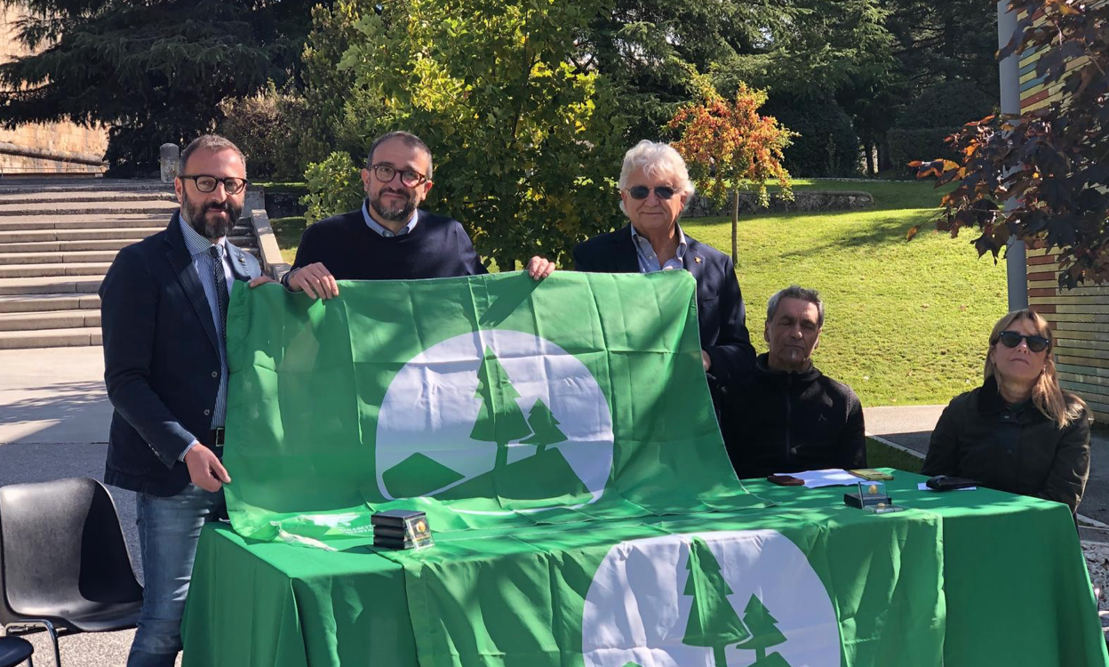 Assegnata all’Aquila la Bandiera Verde dei Parchi e Foreste