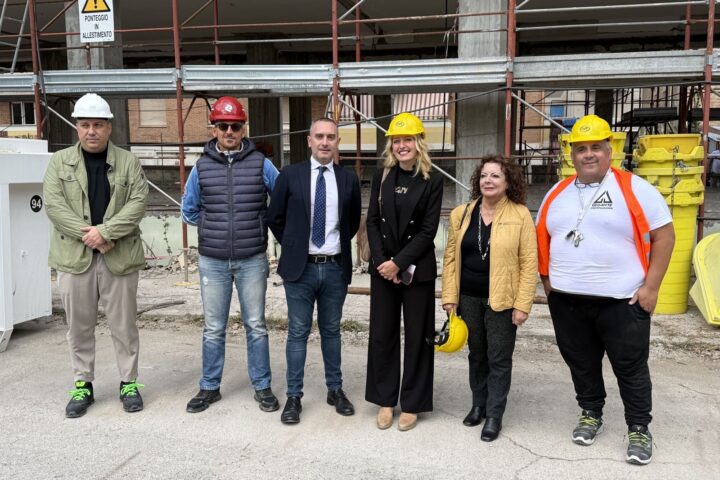 Pescara, ripresi i lavori alla scuola Michetti