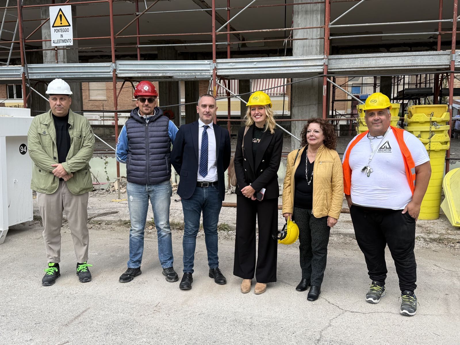 Pescara, ripresi i lavori alla scuola Michetti