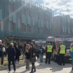 Evacuazione liceo Marconi di Pescara