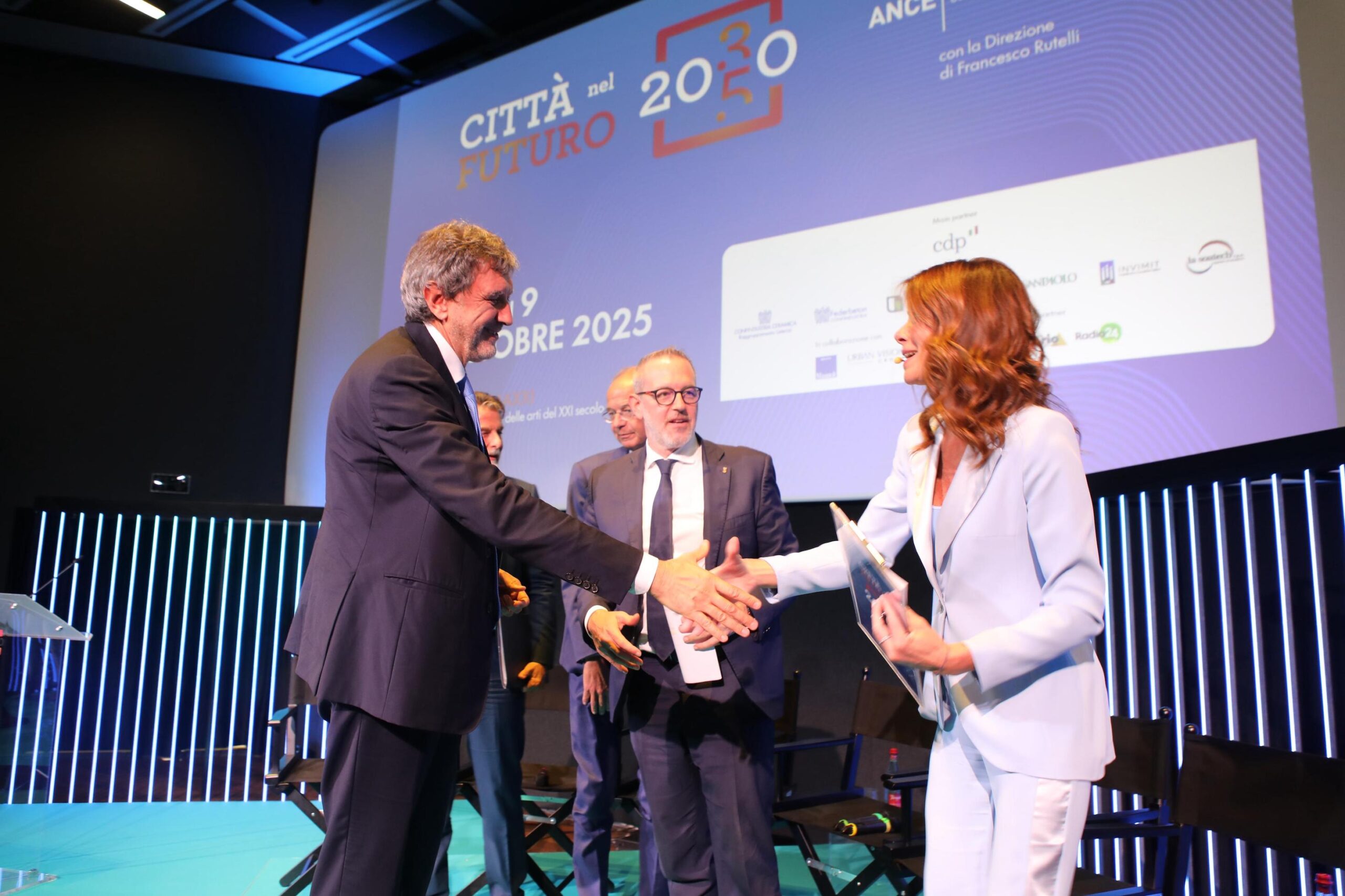 Il Presidente della Regione Abruzzo, Marco Marsilio, è intervenuto a Roma all’evento sulle Città del Futuro per parlare di rigenerazione urbana