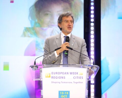 Marco Marsilio a Bruxelles