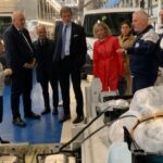 Marsilio in visita allo stabilimento Stellantis di Atessa incontra i vertici dell'azienda