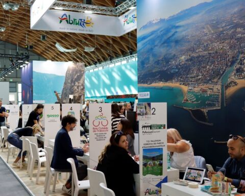 Lo stand Abruzzo al TTG di Rimini
