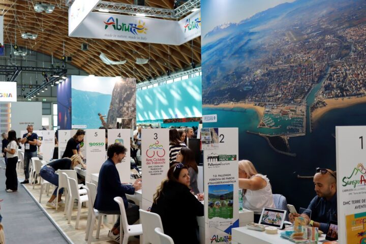 Lo stand Abruzzo al TTG di Rimini