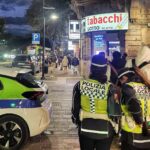lite in strada con coltello pescara