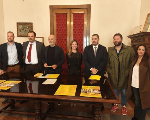 conferenza stampa per il villaggio Coldiretti pescara