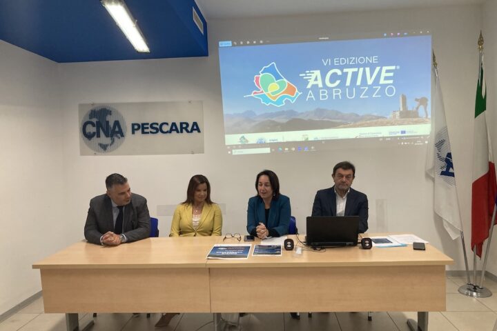 presentazione active abruzzo nella sede di CNA a Pescara