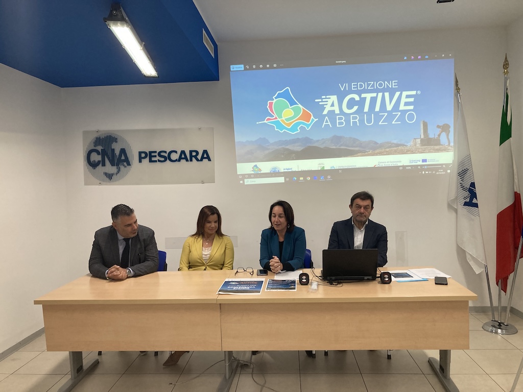 presentazione active abruzzo nella sede di CNA a Pescara