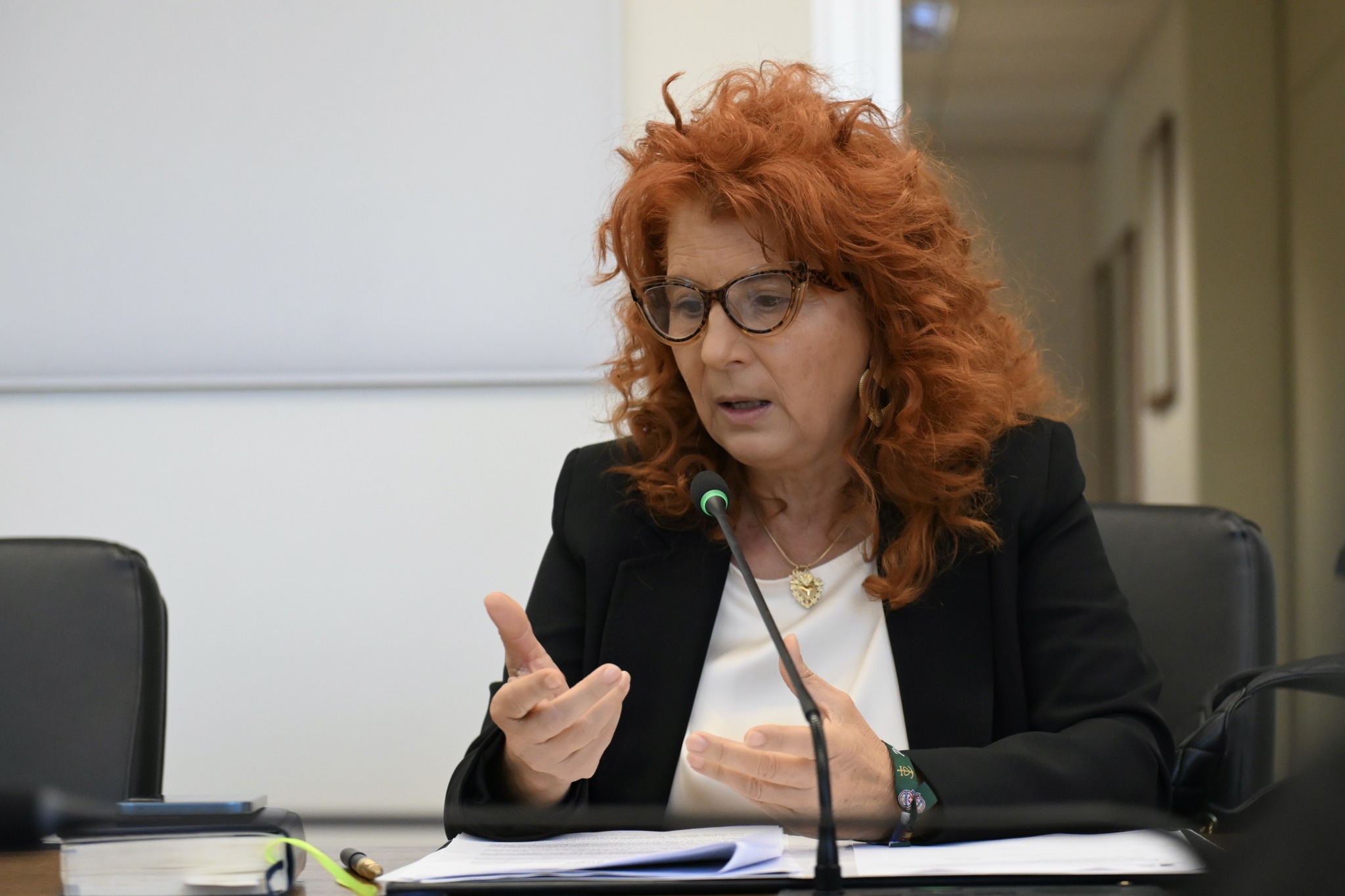 L'Aquila, la consigliera regionale della Lega, Carla Mannetti