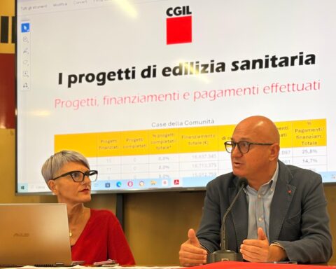 Alessandra tersigni e carmine Ranieri cgil